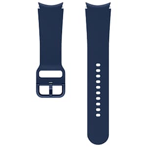 Cinturino sportivo per G Watch Series 4/4 Classic/5/5 Pro/6/6 Classic 130mm, M/L Navy Blue Samsung – nuovo