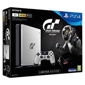 PS4 SLIM 1TB Gran Turismo Edition Argento – nuovo