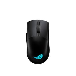 ASUS ROG Keris Wireless AimPoint Mouse con mano destra senza fili RF + Bluetooth + USB Type-C ottico 36000 DPI – nuovo