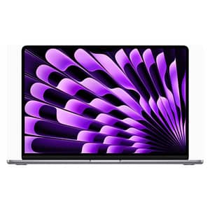 MacBook Air M2 (2023) 15,3′, 3,5 GHz 512 GB 8 GB Apple GPU 10, Argento – AZERTY – Ricondizionato – Condizioni eccellenti