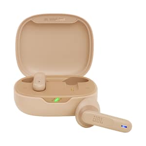 JBL Wave Flex Cuffie stereo senza fili (TWS) Bluetooth per chiamate/musica/sport – Beige – nuovo