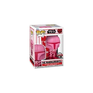 Figurina Funko Pop Star Wars Valentines Il Mandaloriano con Grogu – nuovo