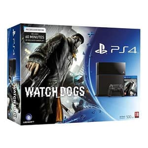 Console PS4 500 GB nera + Watch Dogs - Ricondizionato - Buono stato