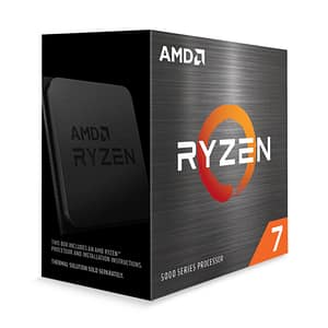 Processore AMD Ryzen 7 5800X 3,8 GHz 32 MB L3 Box – nuovo