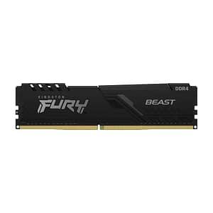Kingston Fury? Beast DDR4 8 GB (1 x 8 GB) – 3600 MHz – C17 – nuovo