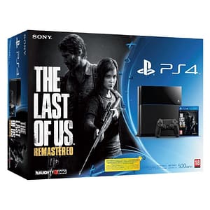 Console PS4 500 GB nera + The Last of Us Remastered – nuovo