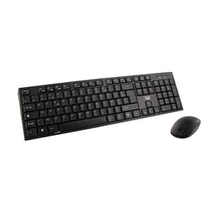 T’nB KBSCBK2 Tastiera FR Mouse senza fili + USB AZERTY Qwerty Nero – nuovo