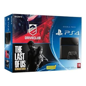 Console PS4 nera + Driveclub + The Last of Us Remastered – nuovo