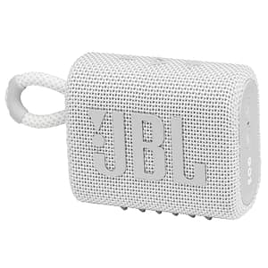 Mini altoparlante portatile Bluetooth GO 3 impermeabile e resistente alla polvere – Bianco – nuovo