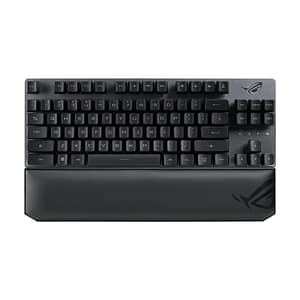 ASUS ROG Strix Scope RX TKL Tastiera USB Deluxe senza fili + RF senza fili + Bluetooth AZERTY Francese Nero – nuovo
