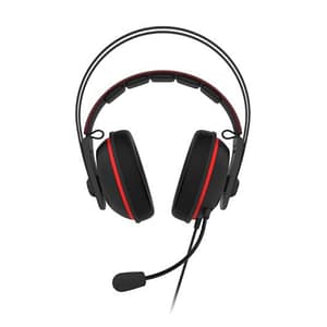 ASUS TUF Gaming H7 Cuffie cablate Gaming Headband Nero, Rosso – nuovo