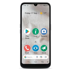 Doro 8100 Plus 15,5 cm (6,1 ) Single SIM Android 11 GB Edition 4G USB Type-C 2 GB 32 GB 3000 mAh Grigio – nuovo