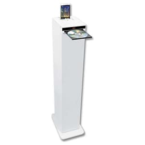HP32-CD-W Torre sonora Bluetooth – Lettore CD – Bianco – nuovo
