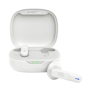 JBL Wave Flex Cuffie stereo senza fili (TWS) Bluetooth per chiamate/musica/sport – Bianco – nuovo