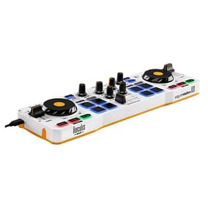 Hercules DJControl MIX Bluetooth per smartphone e tablet (Andoid e 2 canali) Nero, Bianco, Giallo – nuovo
