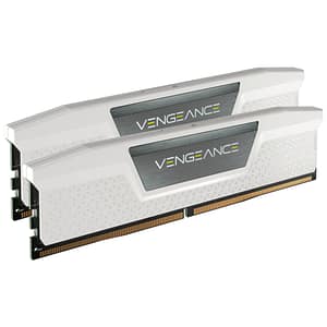 Corsair Vengeance® DDR5 – 32 GB (2 x 16 GB) – 5200 MT/s C40 – AMD EXPO – Bianco – nuovo