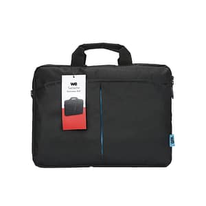 Custodia per laptop WE 15,6  nera e blu – nuovo