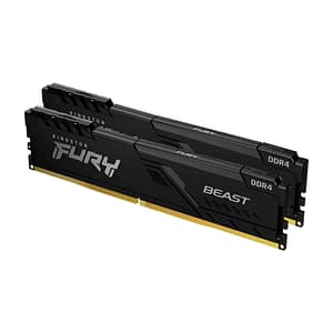 Kingston Fury? Beast DDR4 Kit 16 GB (2 x 8 GB) – 3600 MHz – C17 – nuovo