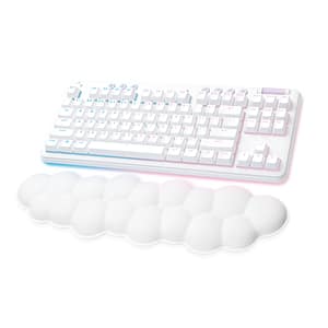 Logitech G G715 Tastiera RF senza fili + Bluetooth QWERTY francese Bianco – nuovo