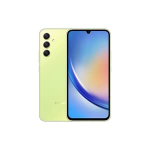 Galaxy A34 (5G) 128 GB, Lime, sbloccato -Ricondizionato – Ottime condizioni