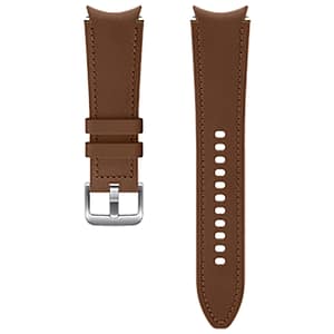 Cinturino in pelle ibrida per G Watch 4 Classic 130 mm, M/L Camel Samsung – nuovo