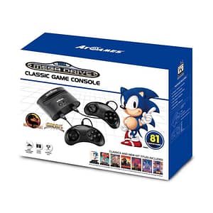 Console Retro Sega Megadrive + 81 giochi – Ricondizionato – Condizioni eccellenti