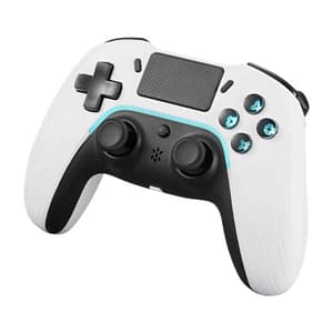 DELTACO GAMING – Controllore Bluetooth per PS4/PC/Android/iOS – Bianco – nuovo