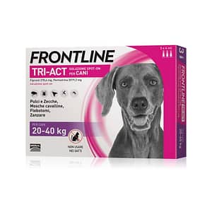 Frontline Tri-Act per Cani 20-40 Kg – 3 Pipette