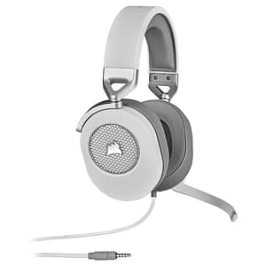 Corsair HS65 SURROUND Cuffia con cavo a mano Bianco – nuovo