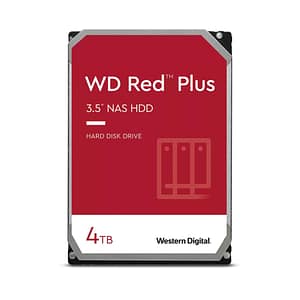 Disco rigido Western Digital Red Plus WD40EFPX da 3,5  4Tb serie ATA III – nuovo