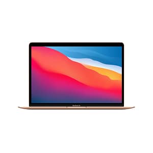 MacBook Air M1 (2020) 13,3′, 3,2 GHz 512 GB 8 GB Apple GPU 8, Oro – QWERTY italiano – Ricondizionato – Condizioni eccellenti