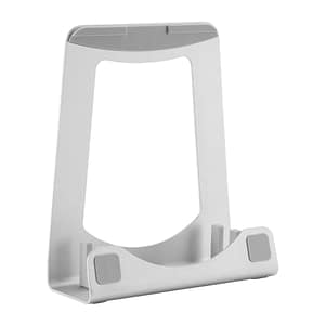 StarTech.com Supporto per computer portatile – Supporto per computer o booster 2 in 1 – Ideale per Ultrabook e MacBook Pro/Air fino a 15  – Supporto ergonomico per computer portatile per scrivania inclinabile – Argento, alluminio – nuovo