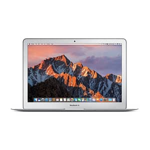 MacBook Air Core i5 (2017) 13,3′, 1,8 GHz 128 GB 8 GB Intel HD Graphics 6000, Argento – QWERTY – Portoghese – Ricondizionato – Buono stato