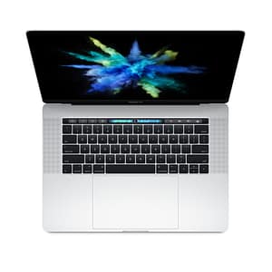 MacBook Pro Core i7 (2017) 15,4′, 3,1 GHz 512 GB 16 GB AMD Radeon Pro 560, Argento – QWERTY Italiano – Ricondizionato – Buono stato