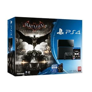 Console PlayStation 4 – jet black + Batman Arkham Knight – nuovo