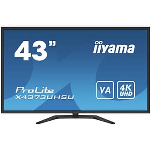 iiyama ProLite X4373UHSU-B1 Monitor PC a schermo piatto 4K Ultra HD da 108 cm (42,5 ) 3840 x 2160 pixel Nero – nuovo