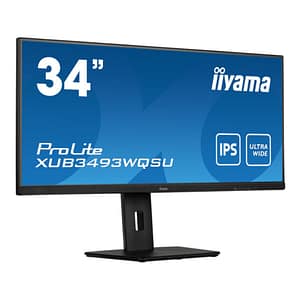 iiyama ProLite XUB3493WQSU-B5 86,4 cm (34 ) 3440 x 1440 pixel UltraWide Quad HD LED Flat Panel PC Monitor Nero – nuovo