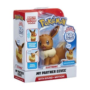 BANDAI Pokemon My Partner Evoli – Statuetta elettronica interattiva – nuovo