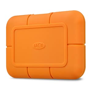 Unità disco LaCie Rugged da 500 GB – Arancione – nuovo