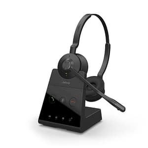 Cuffia stereo senza fili Engage 65 per ufficio/centro chiamate nero – nuovo