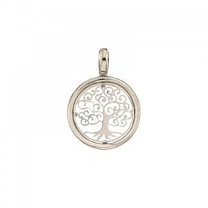 Ciondolo albero della vita oro bianco 803321733342