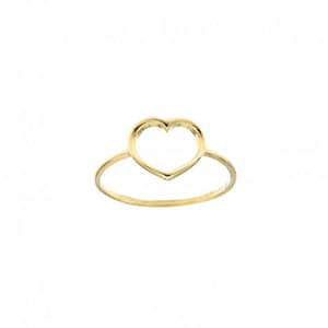 Anello Cuore Donna Oro Giallo 803321734406