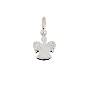 Ciondolo angelo oro bianco 803321713869