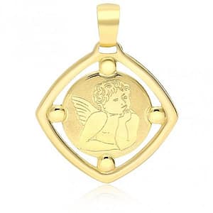 Ciondolo angelo oro giallo 803321714895