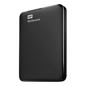 Disco rigido esterno portatile Western Digital WD Elements 4Tb nero – nuovo