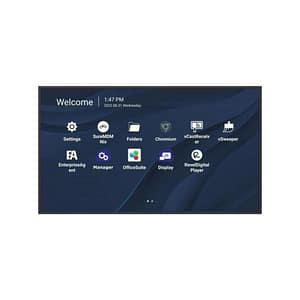 Viewsonic CDE6530 pannello di visualizzazione a parete nero – nuovo