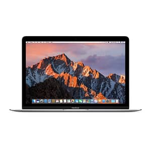 MacBook Core i7 (2017) 12′, 1,4 GHz 512 GB 8 GB Intel HD Graphics 615, Argento – Portoghese QWERTY – Ricondizionato – Buono stato