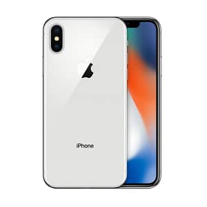 iPhone X 256 GB, argento, sbloccato -Ricondizionato – Ottime condizioni
