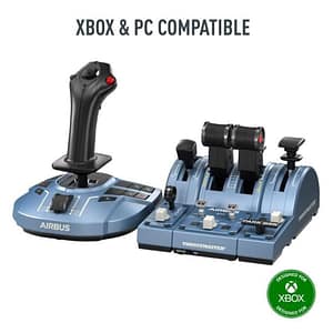 Thrustmaster TCA Captain Pack X Airbus Edition Nero, Grigio Joystick USB + Leva Controllo Motore Analogico PC, Xbox – nuovo