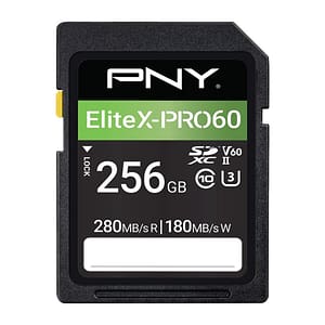 PNY EliteX-PRO60 256 GB SDXC UHS-II Classe 10 – nuovo